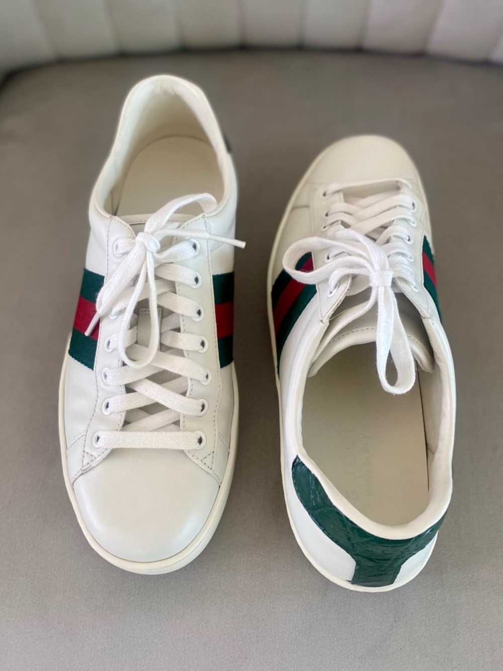 Gucci Ace Low Top Sneakers - Picture 2 of 4